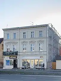 Facade on Grunwaldzka street