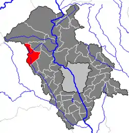 Location within Graz-Umgebung district