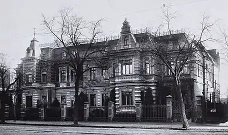 Villa Hugo Hecht ca 1900