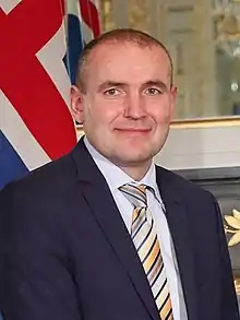 IcelandGuðni Th. JóhannessonPresident of Icelandsince 2016 election