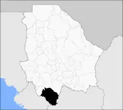Municipality of Guadalupe y Calvo in Chihuahua
