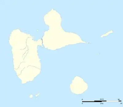 Pressec is located in Guadeloupe