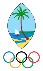 Guam National Olympic Committee logo