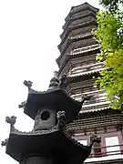 Flower Pagoda in the Temple of the Six Banyan Trees, Guangzhou (1097)
