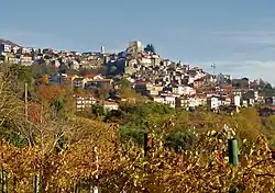 Skyline of Guardia Sanframondi