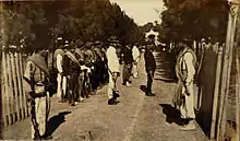 Image 12National guards during the 1904 revolution. (from History of Uruguay)
