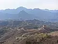 Gubeikou section of the Great Wall of China (facing west), 2018