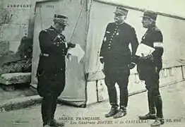 Générals de Castelnau (left) and Joffre (centre),July–August 1914