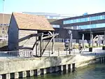 Guildford treadwheel crane