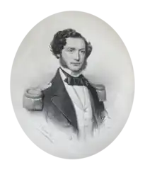 Portrait of Guillaume Delcourt, Louis Joseph Ghémar, 1854