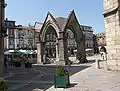 Oliveira Plaza and Arch of 14th Century.