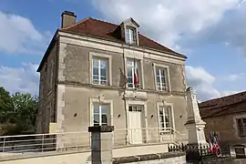 The town hall in Guindrecourt-sur-Blaise