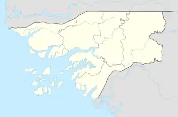 Canchungo is located in Guinea-Bissau