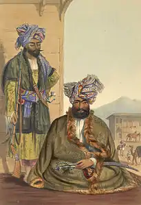 Leader of the Ghilzais, 1848