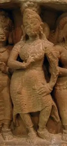 Ancient svasthana and varbana outfit worn during the Gupta Empire, the basis of the Punjabi suthan suit