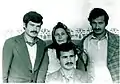 Gurban Mammadov, with few of his family members, Jahri, Nakhchivan, 1982