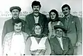 Gurban Mammadov, with his family members, Jahri, Nakhchivan, 1982