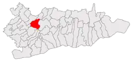 Location in Călărași County