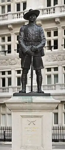 Gurkha Soldier Monument, London