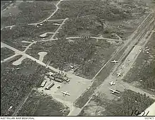 Gurney Airfield in 1944