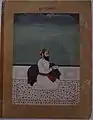Miniature painting of Guru Angad.