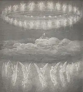 Engraving for Dante's Paradise (Paradiso) by Doré