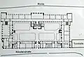 Ground floor plan of main building