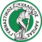 Gymnastikos Syllogos Larissas logo