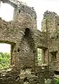 Ruins of the castle house of the Gymnicher Porz with the remains of the chimney