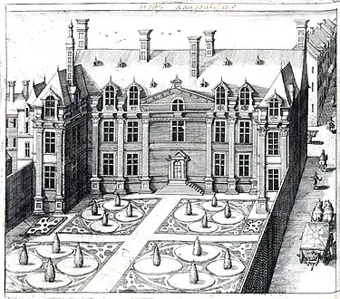 Engraving after Claude Chastillon, c. 1611