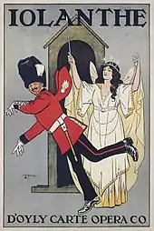 Image 50Iolanthe poster, by H. M. Brock (restored by Adam Cuerden) (from Wikipedia:Featured pictures/Culture, entertainment, and lifestyle/Theatre)