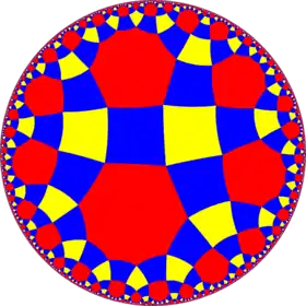 Rhombitetraoctagonal tiling