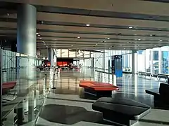 The new South Pier of Terminal 2 non-Schengen area