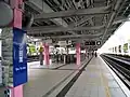 Station Platform before its renovation (March 2008)