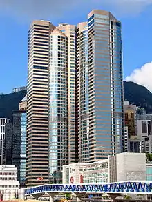 Building hosting the consulate-general in Hong Kong