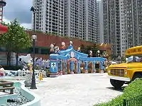Snoopy's World Entry Plaza in June 2005