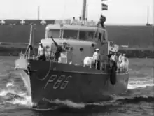 HMAS Archer enters Port Kembla Harbour in August 1968
