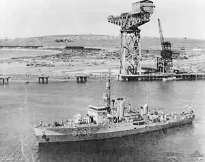 HMAS Pirie in 1946