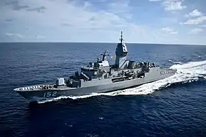 HMAS Warramunga in 2010