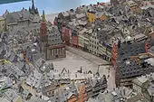 A highlight of the museum is the Treuner Brothers' model of the old town (Altstadt), showing how it looked before World War II bombing.