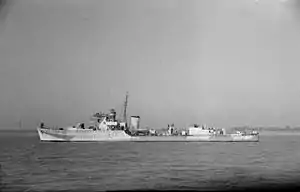 Type I Hunt-class destroyer