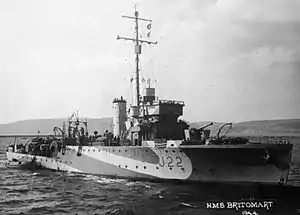 HMS Britomart (J22)