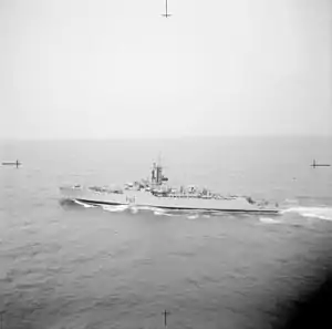 HMS Scarborough, 1963