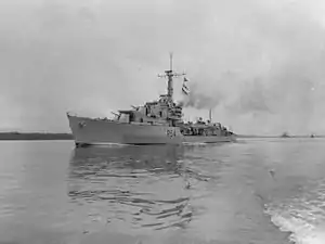 HMS Zodiac 1945 IWM FL 21957