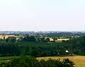 Congé-sur-Orne viewed from the hillsides of Ballon