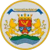Official logo of Tiszaújváros District