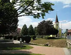 Park with the Chapel of Saints Cyril and Methodius