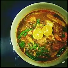 A bowl of mee bandung