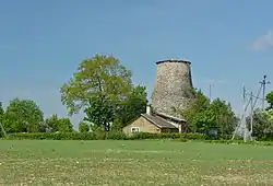 Ruins of Habaja manor windmill