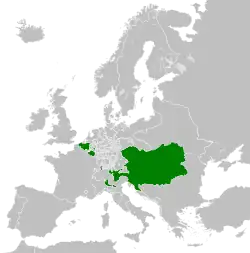 The Habsburg monarchy in 1789